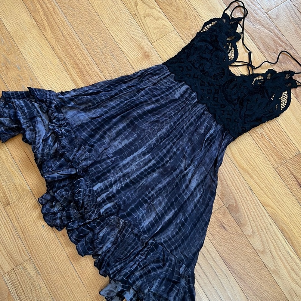 Free People Adella Slip Dress